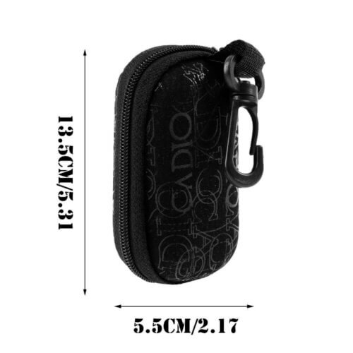 Faltbare Lesebrille Etui schwarz