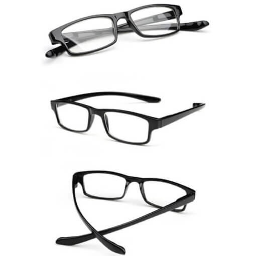 Lesebrille Coach schwarz federscharniere