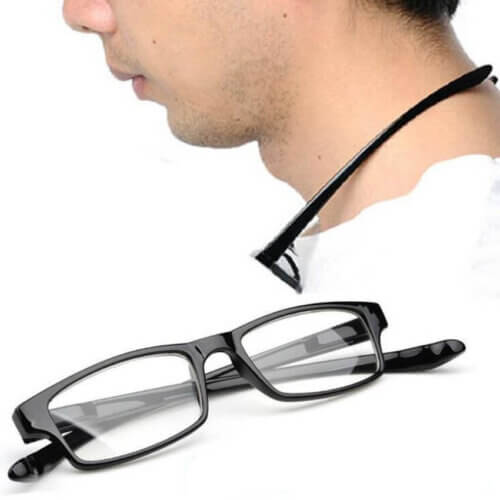 Lesebrille coach schwarz umhängbar