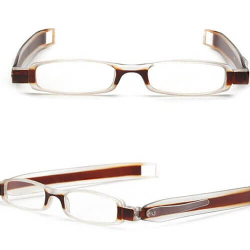 Lesebrille faltbar braun online bestellen