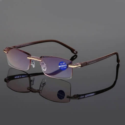 Blaulichtfilterbrille / Lesebrille Star braun online kaufen