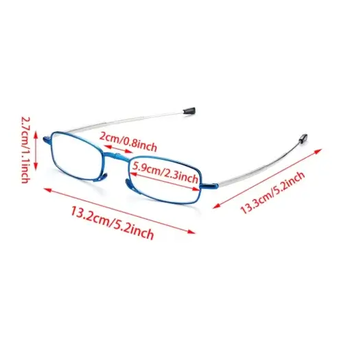 Fertiglesebrille kompakt Abmessungen