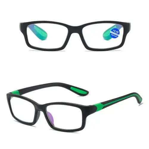 Lesebrille Bilbao grün mit Blaulichtfilter 2
