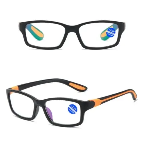 Lesebrille Bilbao orange mit Blaulichtfilter 4