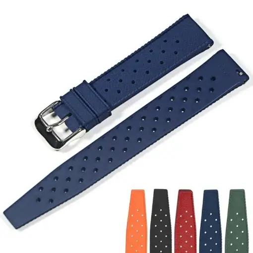 Uhrenarmband Bilbao mit Schnellwechselsystem aus Silikon 18mm/20mm/22mm